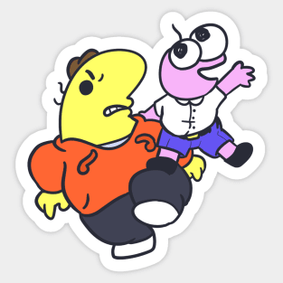 Smiling Friends Sticker